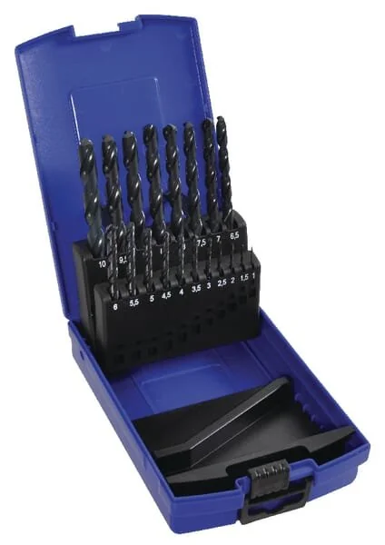Izar - SE1466 - Metal Twist Drill Set 1-10mm 19 Pcs