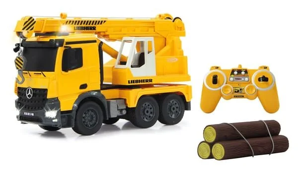 Jamara - JA405034 - Heavy-Duty Crane Mercedes-Benz Arocs Liebherr 1:20 2.4 GHz