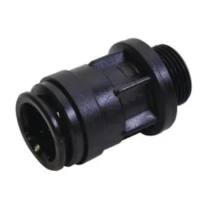 John Guest - F01PM012216E - Straight Adaptor 22mm x 3/4 inches