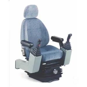 Kab Seating - SK208939 - Seat KAB 525P For Construction Machinery, Mechanical Suspension Fabric