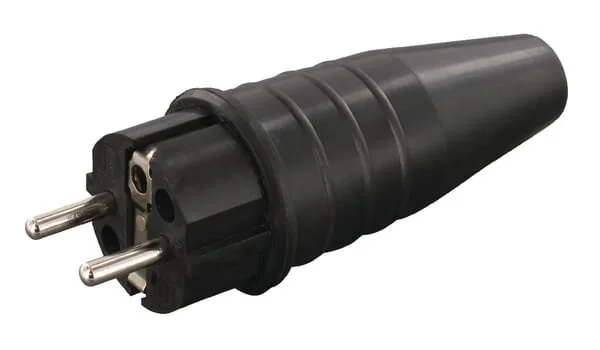 KERAF - EM341 - Rubber Sockets Coupler 2 Pole