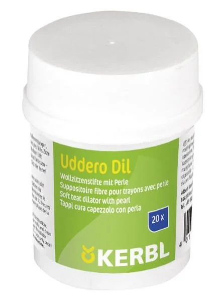 Kerbl - 1554KER - Teat Plugs UdderoDIL 20 Sticks Per Box