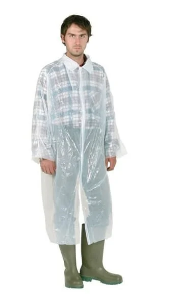 Kerbl - 3428KER - Disposable Coat PE White