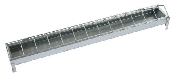 Kerbl - 71302KER - Feeder 10x75cm Galvanized