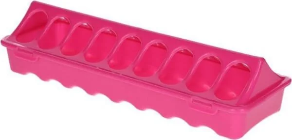 Kerbl - 71335KER - Feed Trough 9.5x30cm Pink