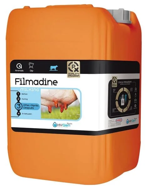 Kersia - FILMADINE10 - FILMADINE, 10kg, Preparation For Teat Dipping After Milking