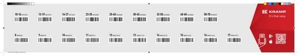 Kramp - 00005422001 - Sticker For Hose Clamps Rack HCSET670