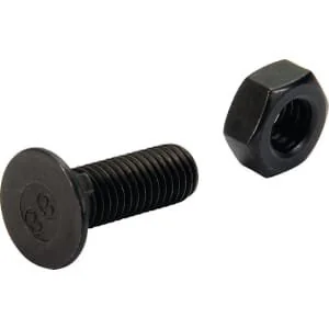 Kramp - 10301N - Plough Bolt And Nut, 1 Nib DIN604 8.8