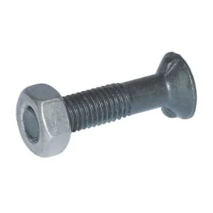 Kramp - 10352N - Plough Bolt And Nut, 2 Nib DIN11014 CL. 8.8