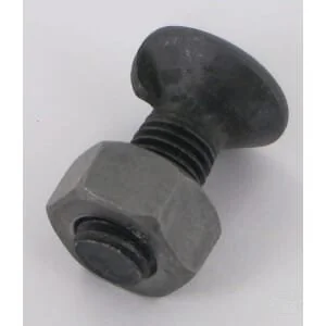 Kramp - 11301N - Plough Bolt And Nut, 1 Nib DIN604 Cl. 8.8