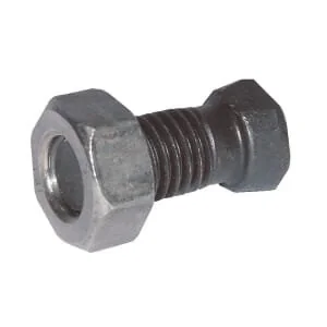 Kramp - 1434C1F - Plough Bolts With Conical Head With Nuts