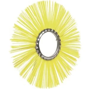 Kramp - 1715105400 - Rotary Brush Poly 400x5 Inches 128 Yellow
