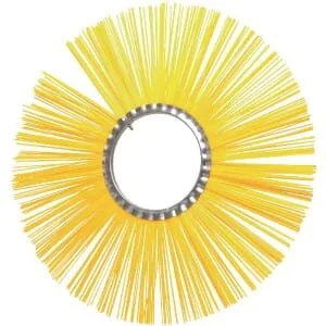 Kramp - 1715107605 - Rotary Brush Poly 600x / 180 Yellow