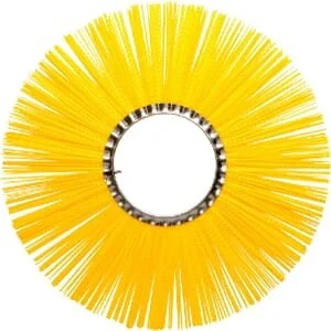 Kramp - 1715107615 - Rotary Brush Poly 600x7 Inches / 180 Yellow