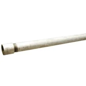 Kramp - 24401 - Pipe With Thread And Socket Galvanised