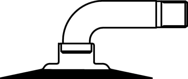 Kramp - 41035044HF201KR - Tyre And Tube 4.10/3.50-4, 4 Ply, Bent Valve