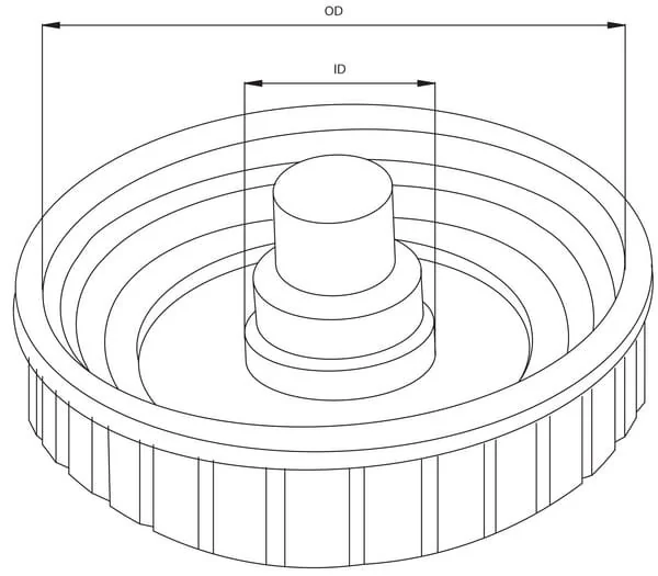 Kramp - 5139618N - Fuel Cap