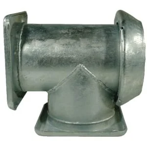 Kramp - 6380000Z - T Piece 6 Inches-6 Inches-Male Coupling