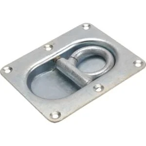 Kramp - 709010KR - Zinc-plated Lug 150x125mm H=25.18mm