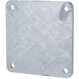 Kramp - 8309902 - Square Flange 4 Bolt Blind