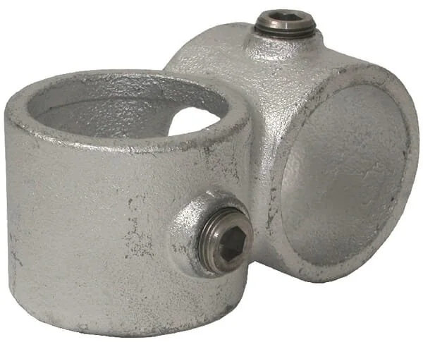 Kramp - C40G40 - Pipe Clamp Cross, 161-D 90 Degrees Spider 48.3mm
