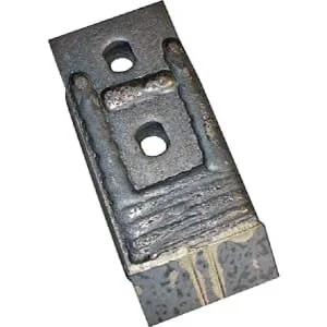 Kramp - CP7020CN - Cultivator Point Hardened, Flat, 2 Hole