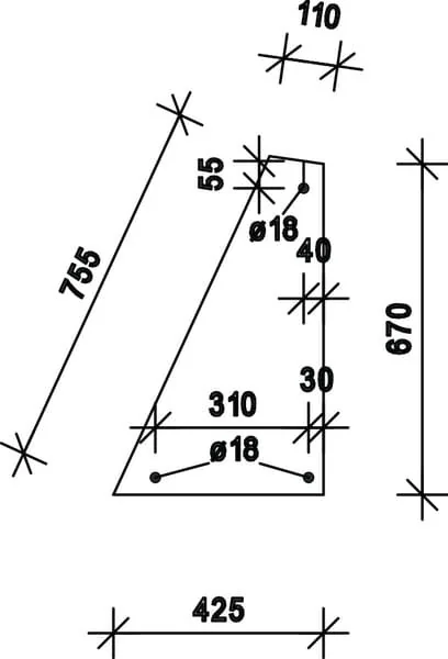Kramp - D7713 - Windscreen Lower