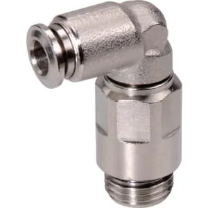 Kramp - ECSSL518B - Elbow Push-In Fitting 5x1/8 inches