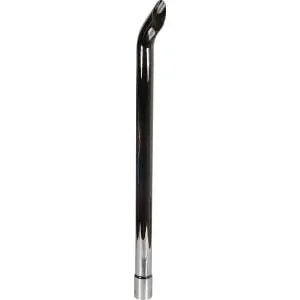 Kramp - EX960003 - Chrome Exhaust Pipe, 71mm