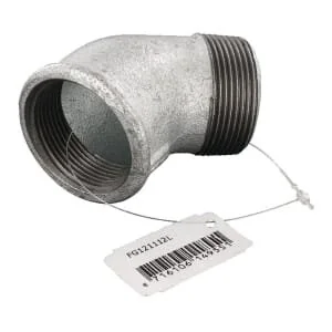 Kramp - FG121112L - Elbow 45° Female/Male ZN