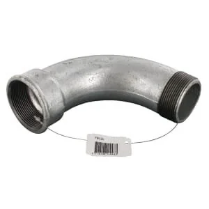 Kramp - FG12L - Bend 90° Female/Male ZN