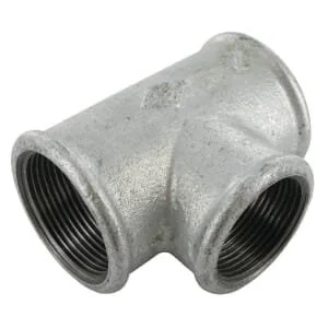 Kramp - FG130112114 - T Piece Galv 1 1/2 inches x 1 1/4 inches