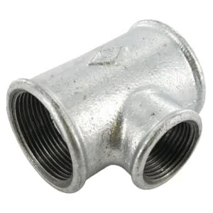 Kramp - FG1301121 - T Piece Galv 1 1/2 inches x 1 inches