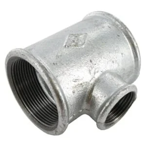 Kramp - FG13021 - T Piece Galv 2 Inches x 1 Inches