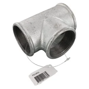Kramp - FG1302L - T Piece Zinc-Plated