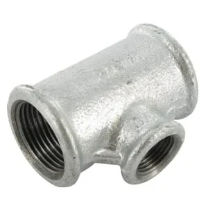Kramp - FG1303438 - T Piece Galv 3/4 Inches x 3/8 Inches
