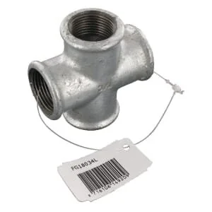 Kramp - FG18034 - Coupler 4-Way Galv. 4xF