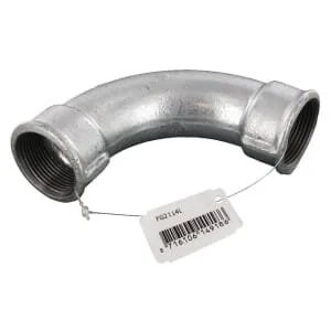 Kramp - FG2114L - Bend 90° Female ZN. 1 1/4