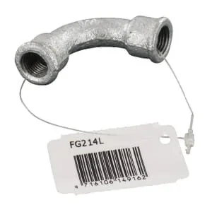 Kramp - FG214L - Bend 90° Female ZN
