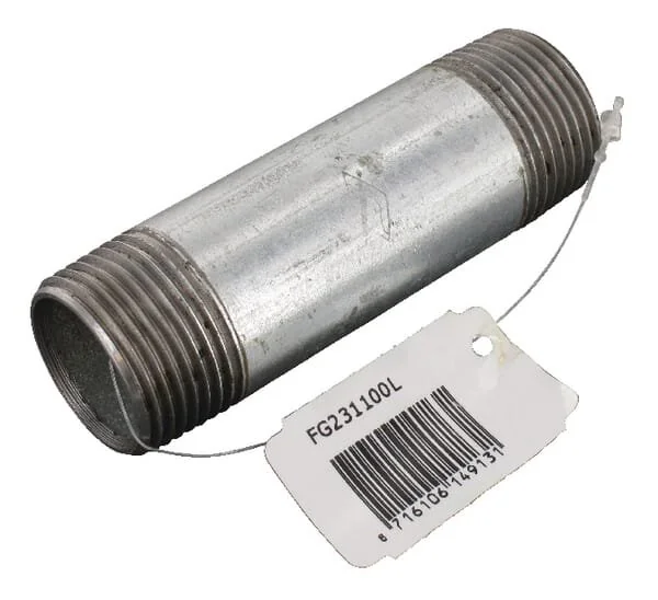 Kramp - FG231100L - Pipe Nipple Galv. 1 inches x 100mm