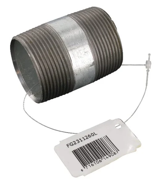 Kramp - FG2311260L - Pipe Nipple Galv. 1 1/2 inches x 60mm