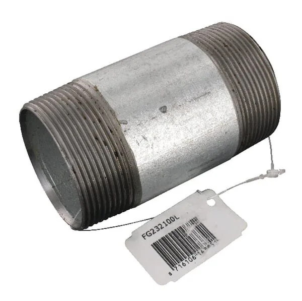 Kramp - FG232100L - Pipe Nipple Galv. 2 inches x 100mm