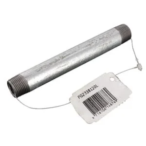 Kramp - FG2338120L - Pipe Nipple Galv X120mm