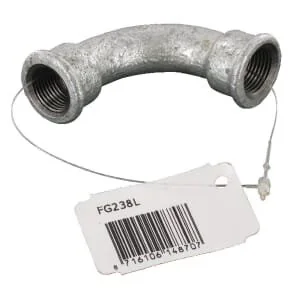 Kramp - FG238L - Bend 90° Female ZN