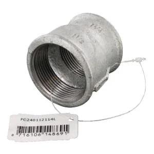 Kramp - FG240112114L - Adaptor Female Zn. 1 1/2 inches x 1 1/4 inches