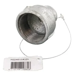 Kramp - FG24011412L - Adaptor Female Zn. 1 1/4 inches x 1/2 inches