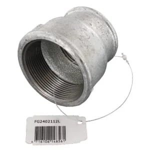 Kramp - FG2402112L - Adaptor Female Zn. 2 inches x 1 1/2 inches