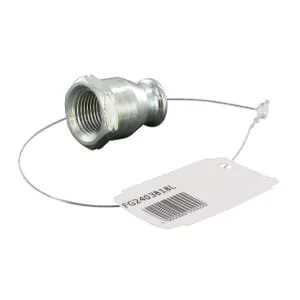 Kramp - FG2403818L - Adaptor Female Zn. 3/8 inches x 1/8 inches