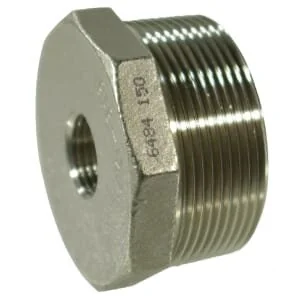 Kramp - FG2411121RVS - Reducer S.S. F 1 inches x M 1 1/2 inches
