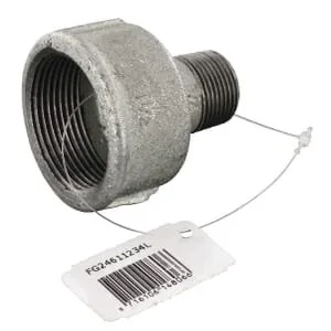 Kramp - FG24611234L - Adaptor Female/Male 1 1/2 inches x 3/4 inches
